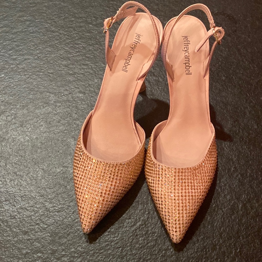 Jeffery Campbell rhinestone shoes
